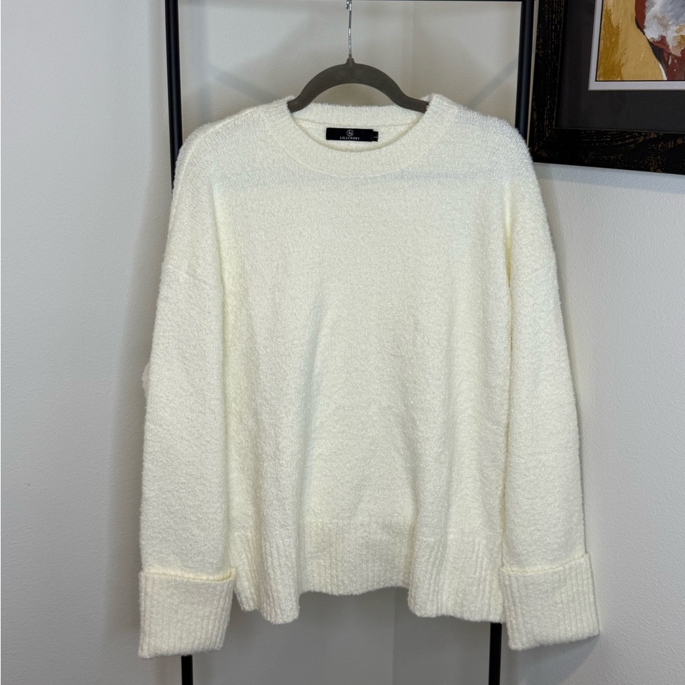Cozy White Sweater